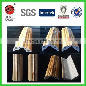 8cm Outside Corner Marble Designs Pvc Moulding Profile thumbnail-2