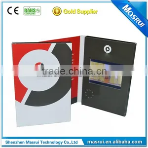 Hot Products OEM Paper USB Video Business Card thumbnail-2