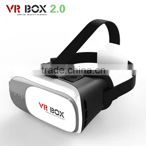 2016 Google Cardboard VR BOX Pro Version VR Virtual Reality 3D Glasses +Smart Bluetooth Wireless Mouse/Remote Control Gamepad thumbnail-1