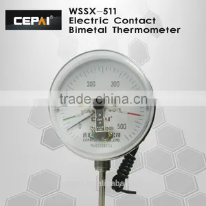 WSSX-511 Electric-contact Bimetal Thermometer thumbnail-2