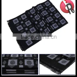 High Quality Mens Warm Winter Wool Fashion Long Scarves for Business or Casual Pattern Various Colors thumbnail-6