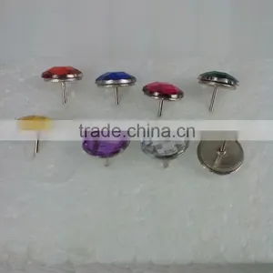 Factory Supply Excellent Quality Rhinestone Crystal Buttons From China thumbnail-1