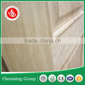Natural Wood Veneer Plain Mdf Door Skin for Sale thumbnail-3