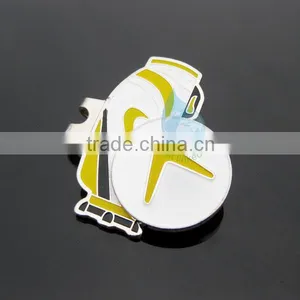 2014 Custom Desgin Metal Pretty Golf Magnetic Hat Clip thumbnail-1