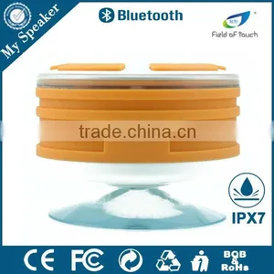My Speaker F013 White/orange Color 5W LED Shockproof Shower Speaker Floating in the Water thumbnail-5