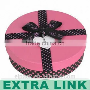 Popular Design Custom Logo Silk Printing Cardboard Round Truffle Packaging Box thumbnail-4