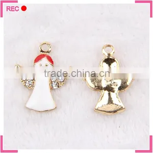 Rose Imitation Gold Snowflake Imitation Jewelry Pendant, Heavy Designer Imitation Gold Pendant for Necklace thumbnail-3
