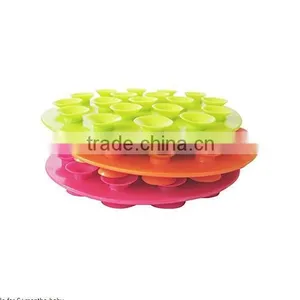 Express China Silicone Baby Suction Cup Mat Anti-Slip Tableware Sucker thumbnail-4