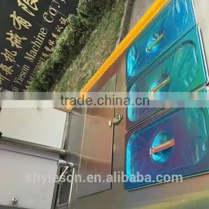 2.2m Long Hot Dog Fast Food Trailer / Kebab Grill Mobile Food Cart / Stainless Steel Material Cargo Box Food Kiosk Design thumbnail-4