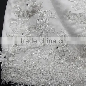 RSW876 Removable Tulle Overskirt Wedding Dresses 2015 China For Fat Woman In Dubai With Detachable Train thumbnail-6