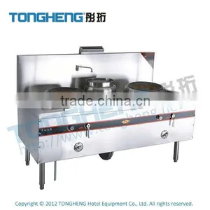Two - Head Gas Wok Range thumbnail-1