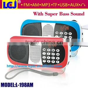 L-198AM Portable Radio Am/fm Usb sd thumbnail-1