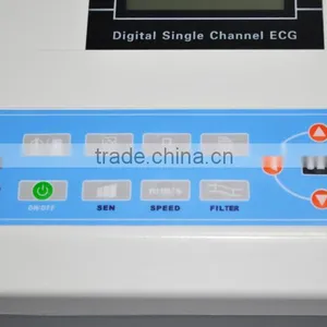 CE& FDA Approved 1-channel Electrocardiograph ECG EKG Machine thumbnail-3