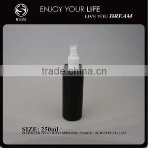 250ml Black Pet Plastic Bottles Empty for Sale thumbnail-3
