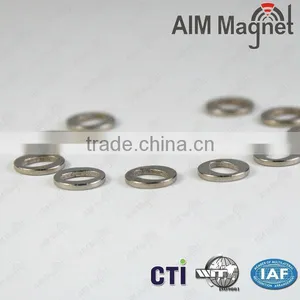 Ring Neodymium Magnet 1 1/2 " x 3/4 " x 1/8 "coted Zinc for Electronic Cigarette thumbnail-2