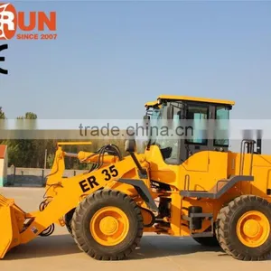 Everun Brand New 3 Ton Wheel Loader Moving Type Construction Machines With CE Approved thumbnail-5