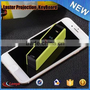 Technology CE ROHS LCD Laser Projection Wireless Mini Bluetooth Keyboard for Smartphone thumbnail-2