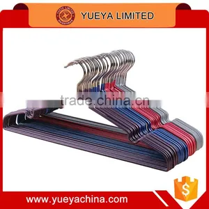 Nano Plated Metal Non Slip Clothes Hangers thumbnail-1