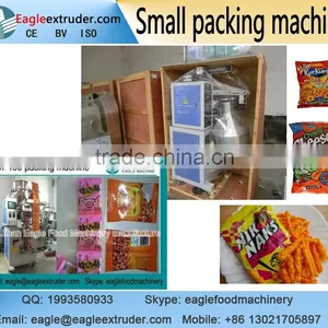 Jinan Eagle Kurkure Corn Curls Twisteis Cheetos Chips Nik Naks Volume Cup Packing Machine thumbnail-1
