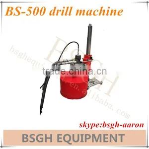 BS-500 Hand Operate Hydraulic Drill Machine for Concrete and Large Stone Drilling thumbnail-1