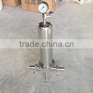 SS Housing Cartridge Filter, Liquor Filter Machine thumbnail-1