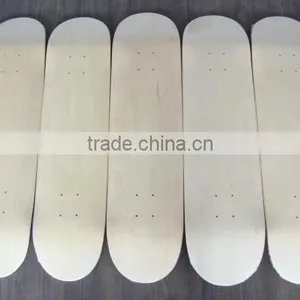 7.5" * 31.375" Canadian Maple 7 Ply Blank Skateboard Decks Blanks thumbnail-1