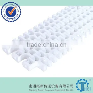 TR2400 Radius Flush Grid Plastic Conveyor Belt, Modular Belting thumbnail-1