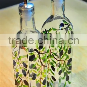 Olive Oil Glass Bottle thumbnail-1