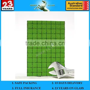 6.5mm Clear Nashiji Wired Glass With AS/NZS 2208 thumbnail-1
