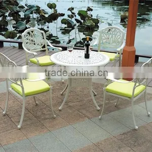 5 Pcs Coffee Table Set All Aluminum Furniture thumbnail-1