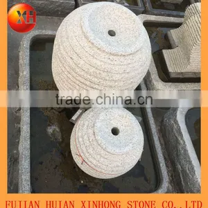 Dancing Stone Water Fountain With Ball thumbnail-3