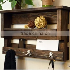 Rustic Wooden Wall Shelf thumbnail-1
