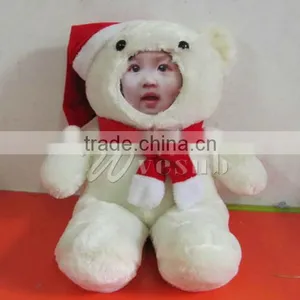 Lovely 3D Face in Doll, Singing Christmas Bear thumbnail-1