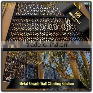 Facade Panel Perforated Aluminium Panel Outdoor Decorative Wall Panel thumbnail-1