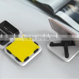 Creative Desktop Storage Three-piece Simple Desk Tool Case Memo Paper Box/phone Dock/pencil Vase thumbnail-3