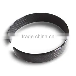 3K Plain Weave Carbon Fiber Bracelet Matte/glossy thumbnail-1