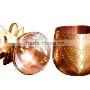 Brass Pineapple Mug thumbnail-3
