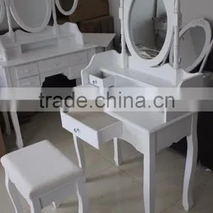 Bedroom Schminktisch & Hocker Dressing Table With Stool thumbnail-4