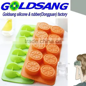 2015 FDA Hot Selling Fruit Shaped Silicone Ice Cube Tray thumbnail-5