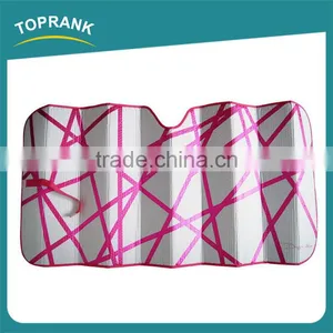 TOPRANK ALUMINIUM CAR SUNSHADE, FRONT WINDSHIELD PRINTING SUNSHADE, BUBBLE CARCOOL thumbnail-3