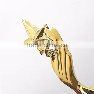 Custom Design Replica Grammy Metal Award Crystal Base Trophy thumbnail-6