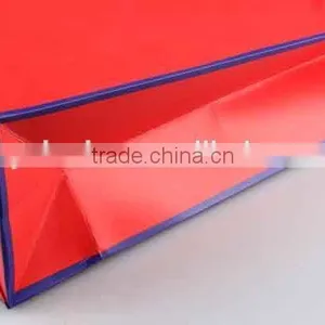Two-colored Foldable Gift Bag / Shopping Bag With Bowknot thumbnail-5
