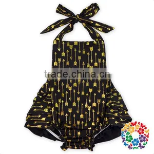 Mint Cotton Baby Toddler Ruffle Icing Romper thumbnail-5