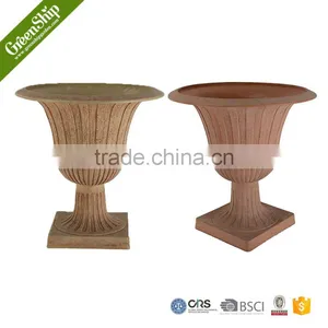 Light Weight Garden Urn Planter Wholesale - GreenShip thumbnail-1