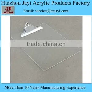 China Supplier Wholesale Custom Acrylic Notebook Clipboard thumbnail-5