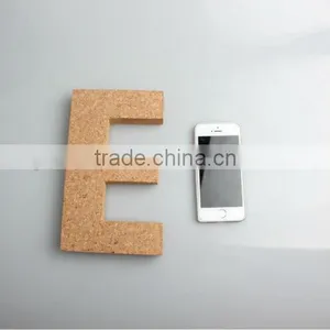 Natural Cork Letter "E" OEM thumbnail-1