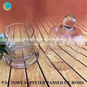 Black Round Domes Glass Bell Jar Yufeng Factory Supplier thumbnail-6