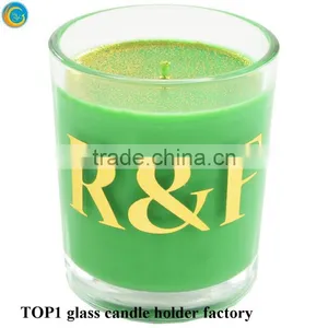 Mercury Glass Pendants Scented Frosted Glass Jar Handmade Soy Candle thumbnail-3