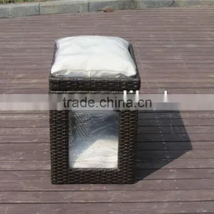 Wicker Rattan Funny Memory Foam Pet Bed thumbnail-1