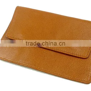 Personalized Passport Holder in Brown Leather Passport Cover thumbnail-4
